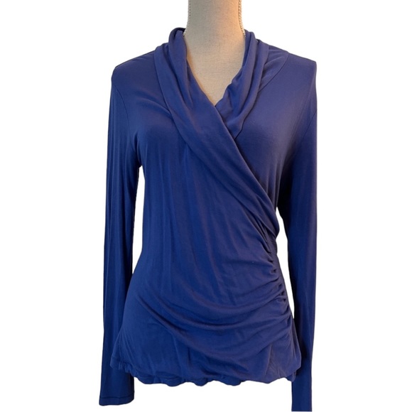 Soft Surroundings Tops - 💙💛💜❤️ Soft Surroundings Surplice Wrap Top Cobalt Blue Size Medium